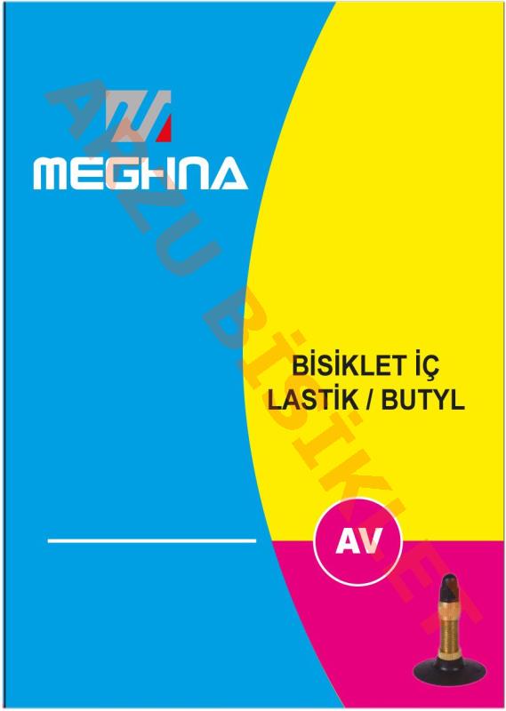 24 x 1.75 / 2.125 A/V [40 mm] - BUTYL [KUTULU] - MEGHNA