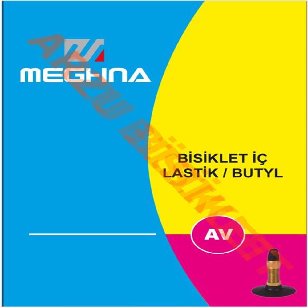 24 x 1.75 / 2.125 A/V [48 mm] - BUTYL [KUTULU] - MEGHNA