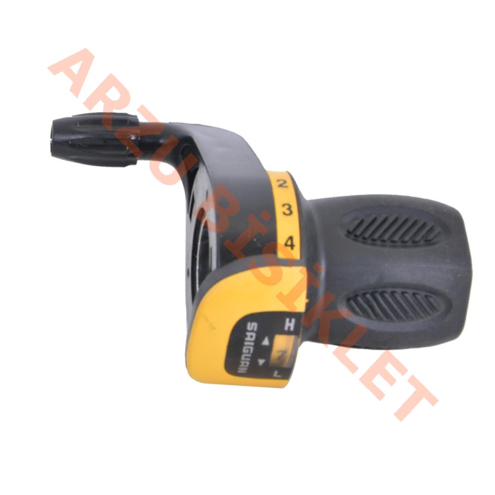 GRIP SHIFT SAĞ TARAF VİTES KOLU 7 ' Lİ NO-INDEX KDSG-08 [SET-TEKLİ AMBALAJ]-SARI SAIGUAN