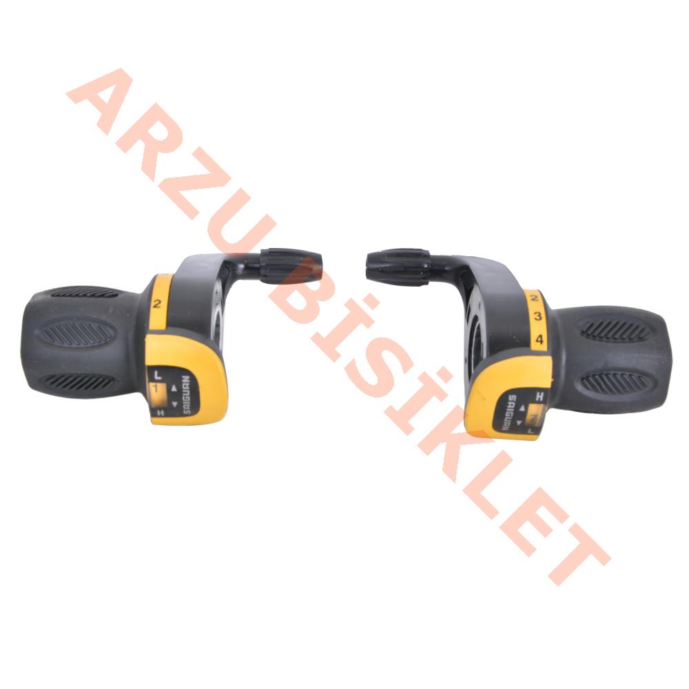 GRIP SHIFT VİTES KOLU 7 ' Lİ NO-INDEX KDSG-08 [OEM AMBALAJ] - SARI - SAIGUAN