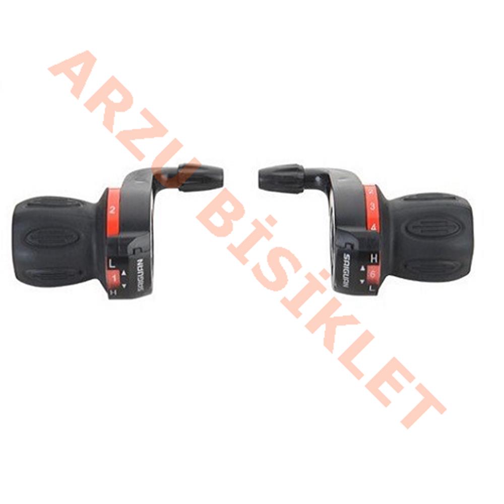 GRIP SHIFT VİTES KOLU 7 ' Lİ NO-INDEX KDSG-09 [OEM AMBALAJ] KIRMIZI - SAIGUAN