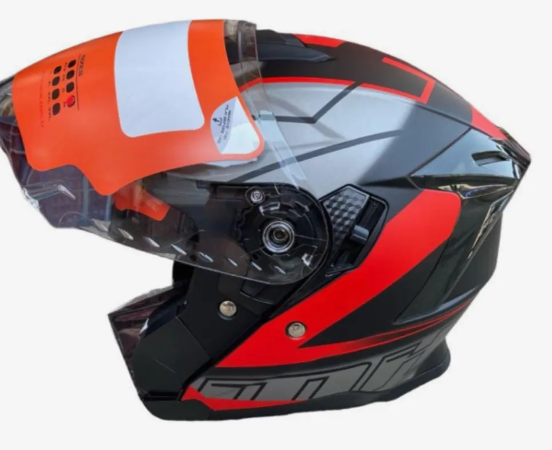 MH SPORTS KASK KIRMIZI-SİYAH