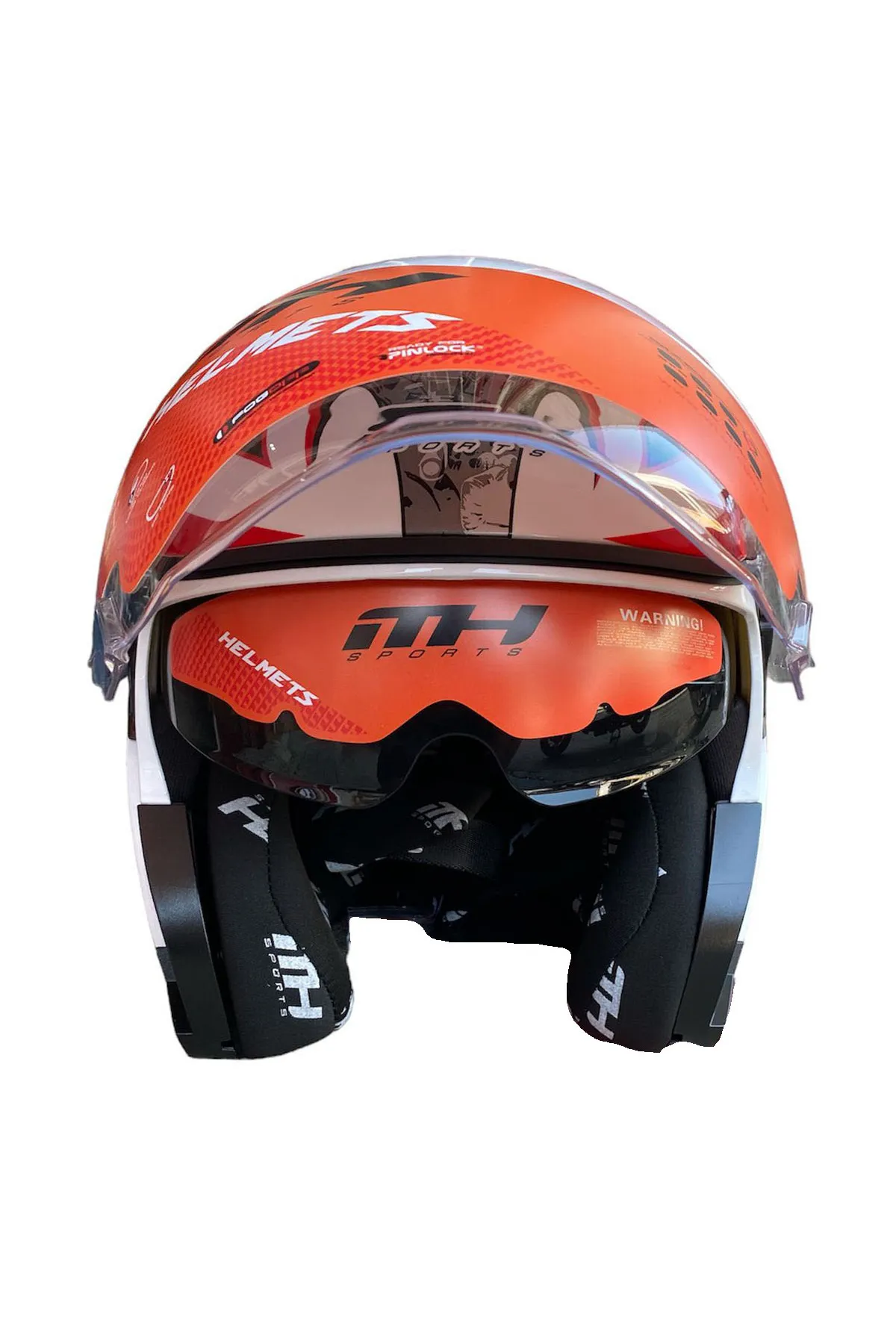 MH SPORTS KASK KIRMIZI-SİYAH