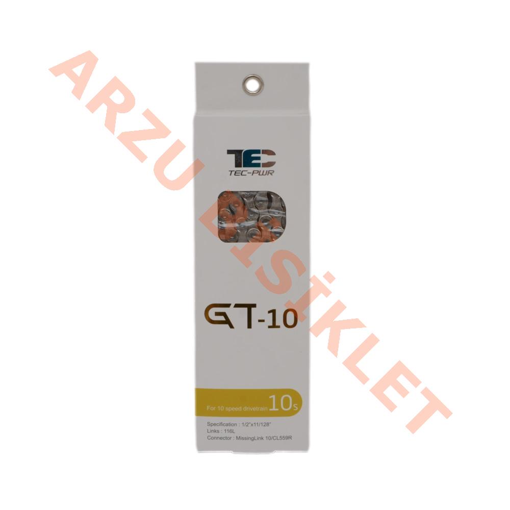 MTB ZİNCİR 10' LU SİLVER R-1010 116 LINK [KUTULU] - TEC