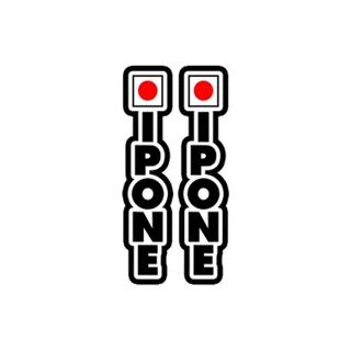 Sticker Ipone Dik Çift